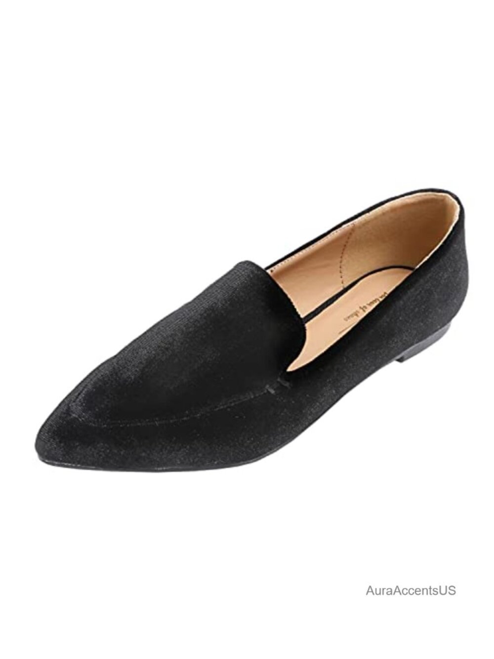 Women's Pointed Toe Slip On Loafers Comfort Office Driving Flats